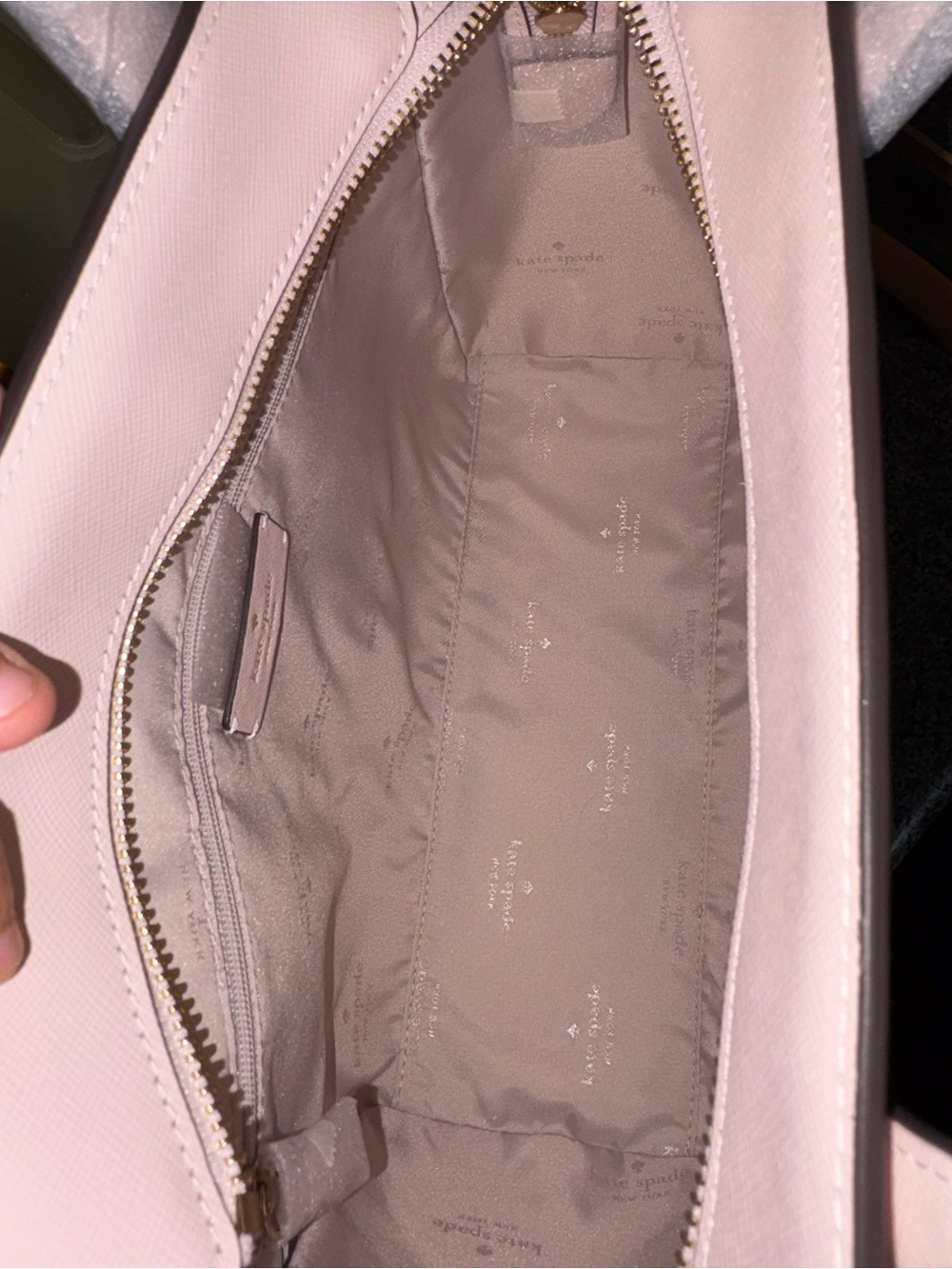 kate spade Staci pink Blush medium Leather Tote - Picture 6 of 7